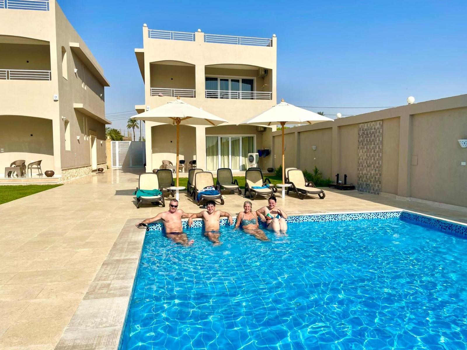 Royal Nile Villas - Pool View Apartment 2 ルクソール エクステリア 写真