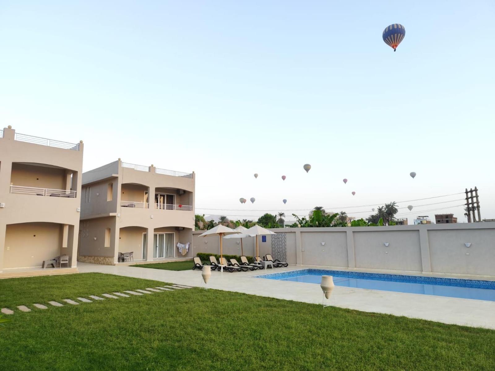 Royal Nile Villas - Pool View Apartment 2 ルクソール エクステリア 写真
